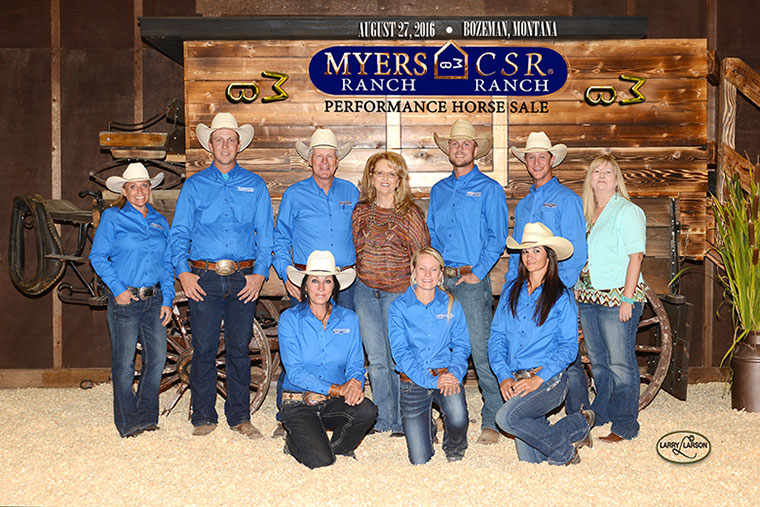 2016 Myers Performance Horses Sale Results