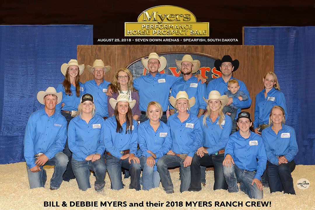 2018 MYERS PERFORMANCE HORSE PROSPECT SALE